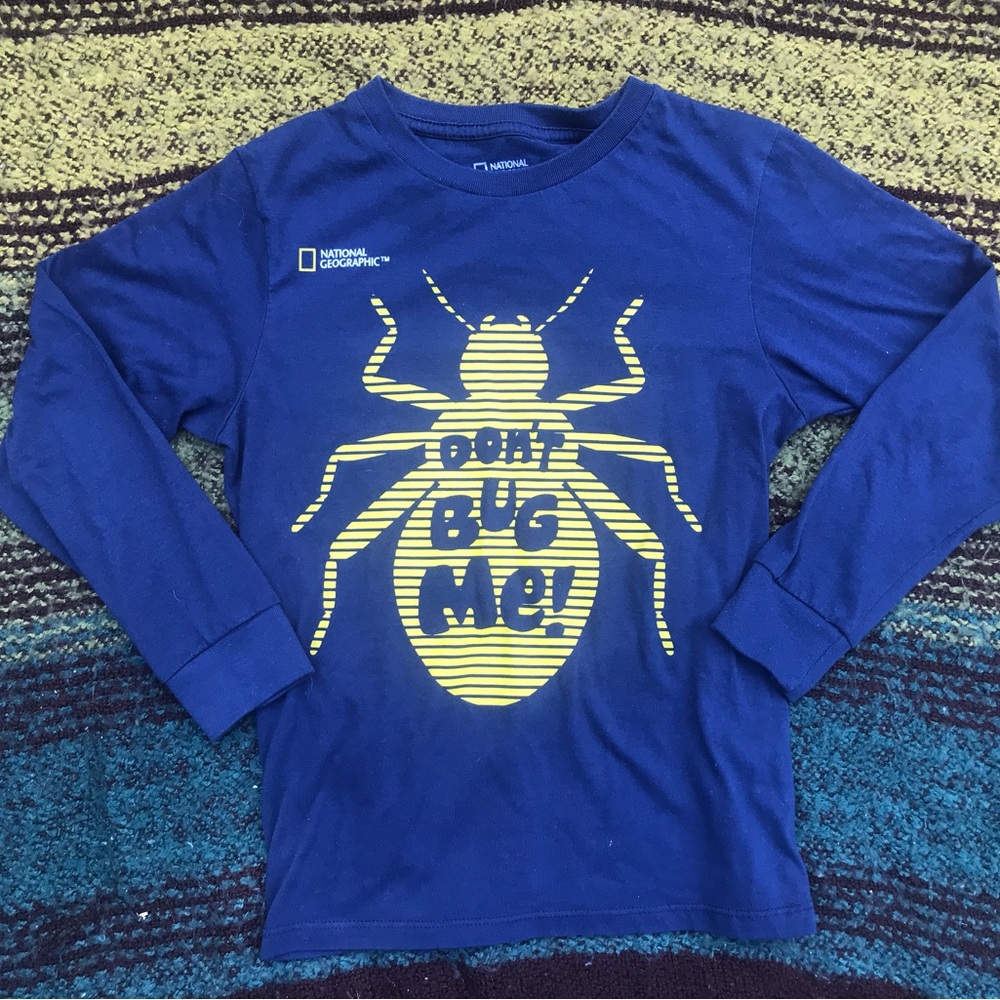 National Geographic Kids Long Sleeve Bug Tee